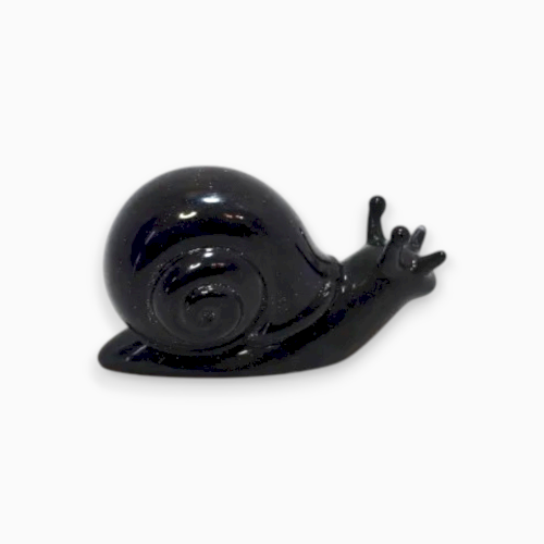 Escargot Noir Intense et Strass