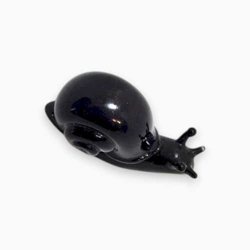 Escargot Noir Intense et Strass