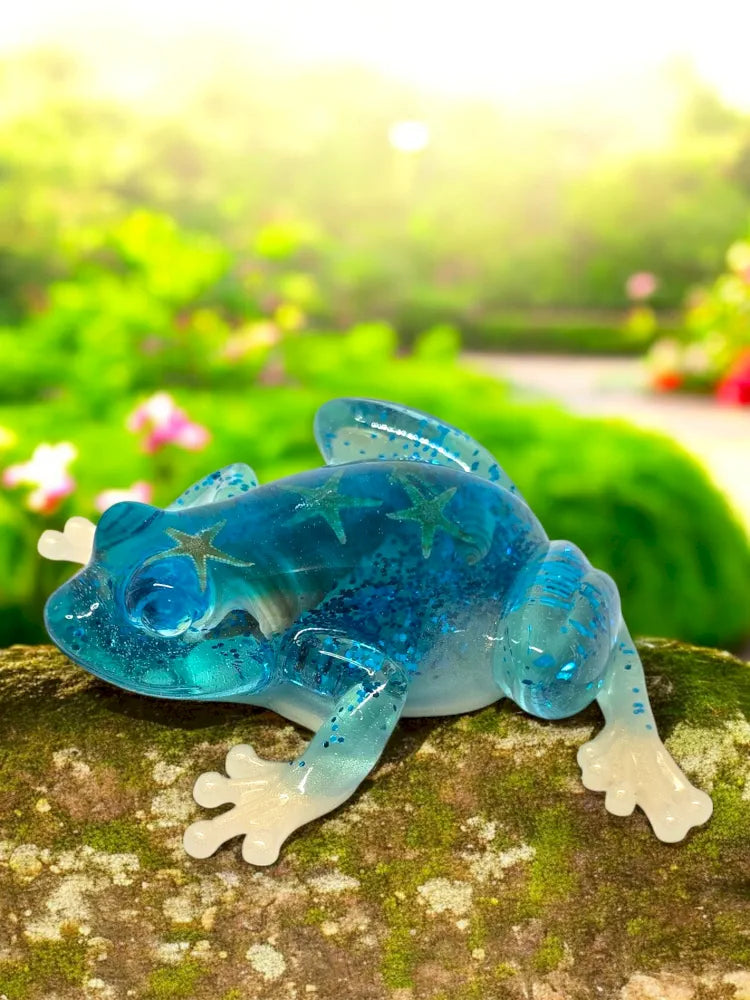 Grenouille Etoile de Mer Résine Epoxy