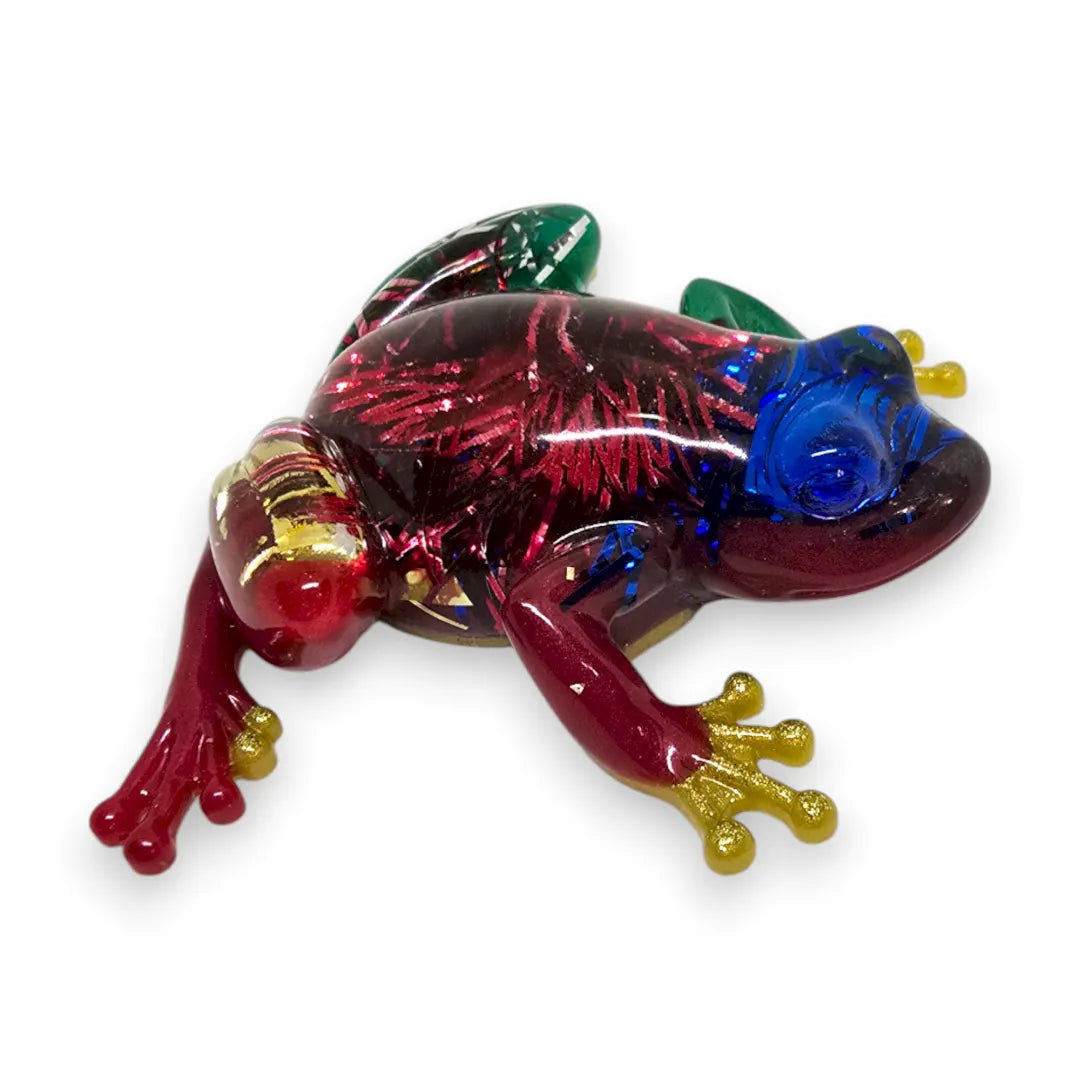 Grenouille de Noël Résine Epoxy