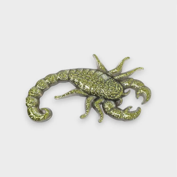 Magnet Scorpion Artisanale en Résine Époxy